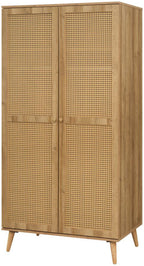 Manila Rattan 7 Drawer Chest 3 Piece Bedroom Set