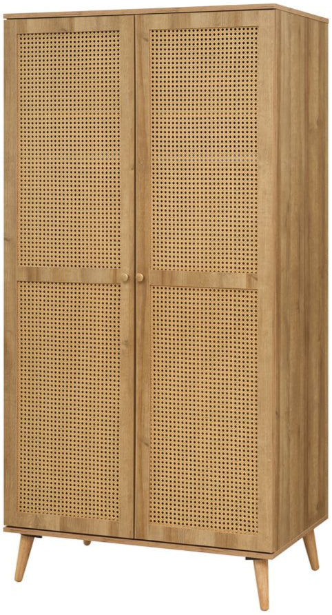 Manila Rattan 7 Drawer Chest 3 Piece Bedroom Set