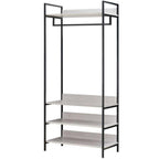 Alva Open Wardrobe with 4 Shelves