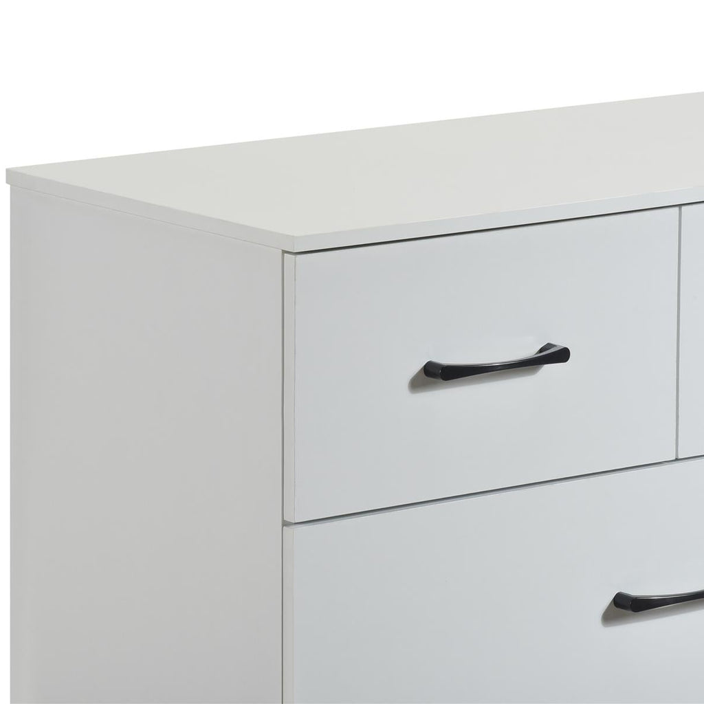 Paddington 4 Door Wardrobe & 3+2 Drawer Chest 3 Piece Bedroom Set