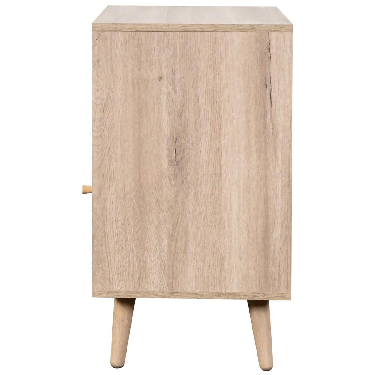 Willow Rattan 2 Door Wardrobe 3 Piece Bedroom Set