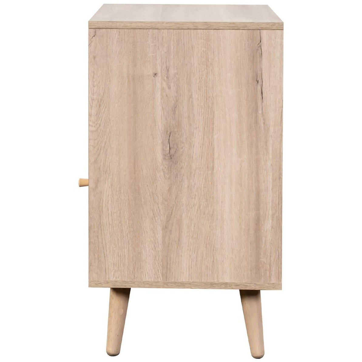 Willow Rattan 2 Door Wardrobe 3 Piece Bedroom Set