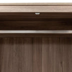 Willow Rattan 2 Door Wardrobe 3 Piece Bedroom Set