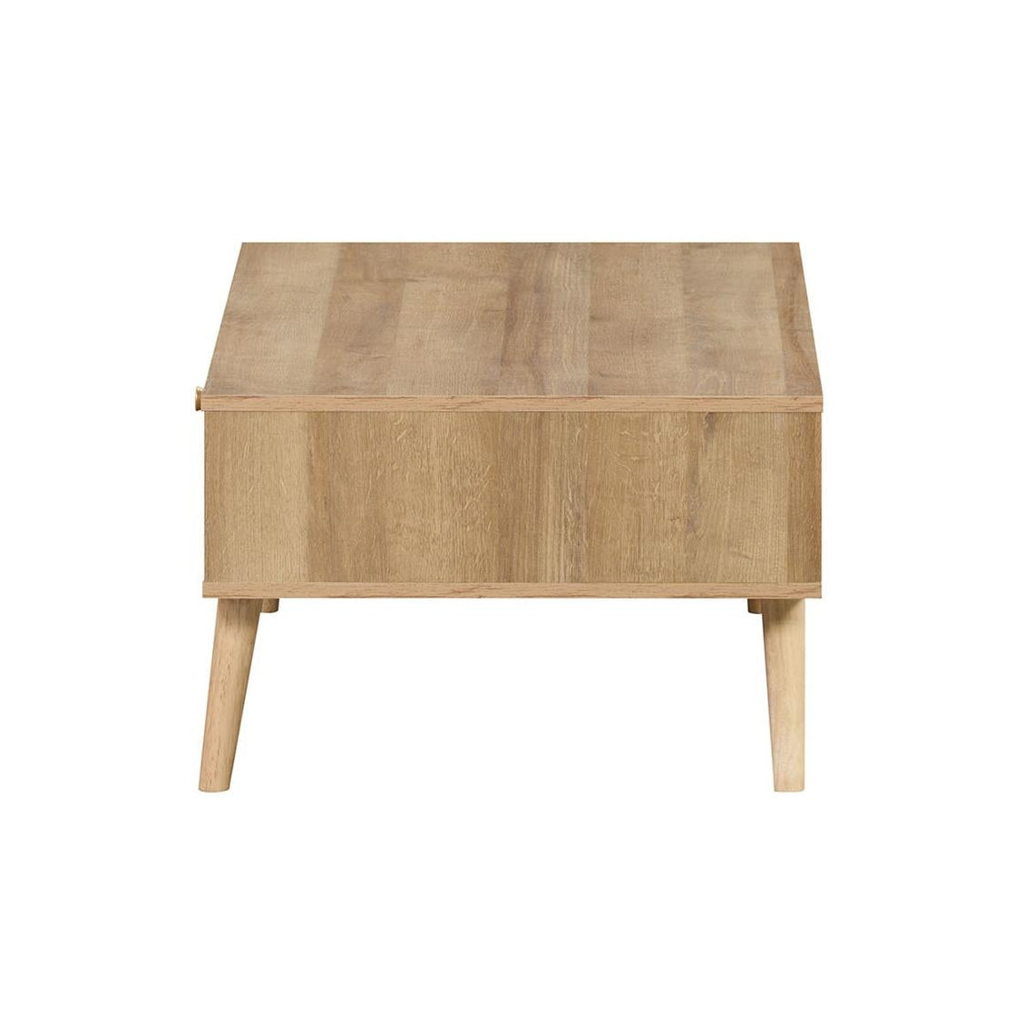 Manila Rattan Effect Coffee Table with Storage Drawer