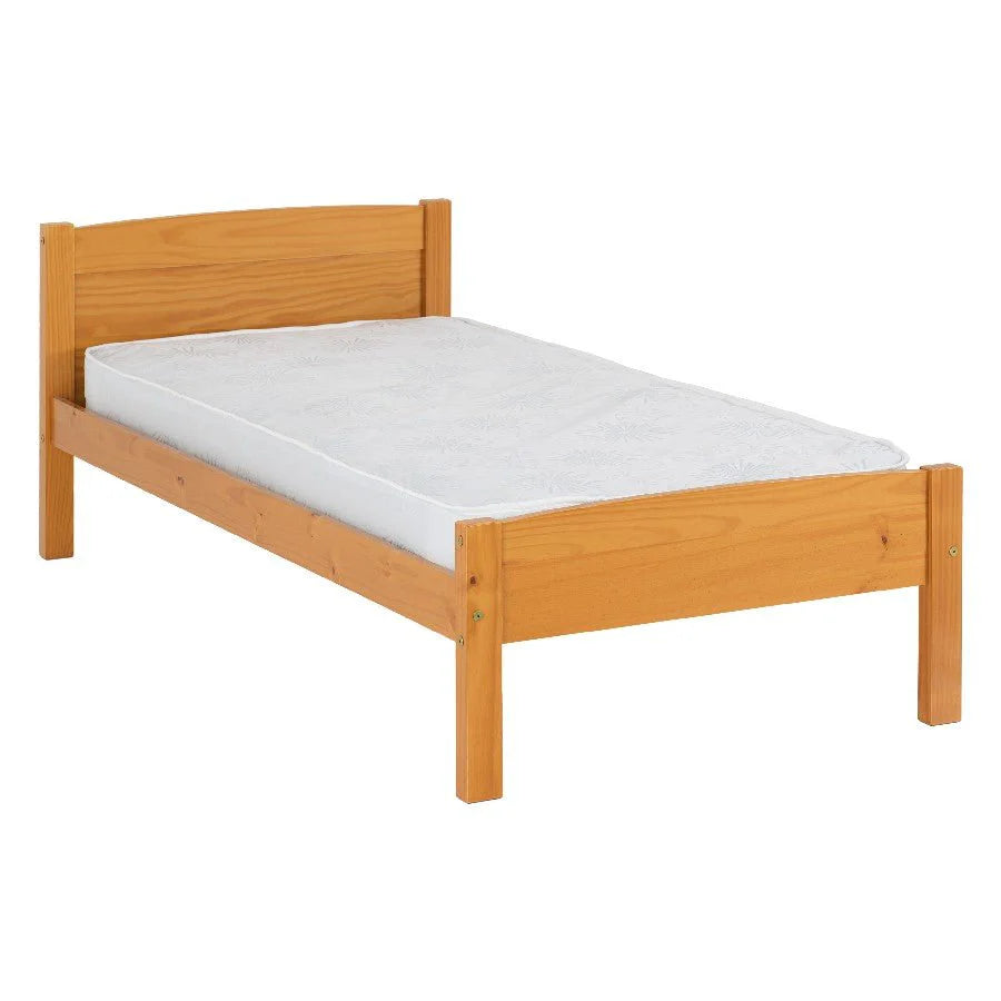 Amber Wooden Bed Frame