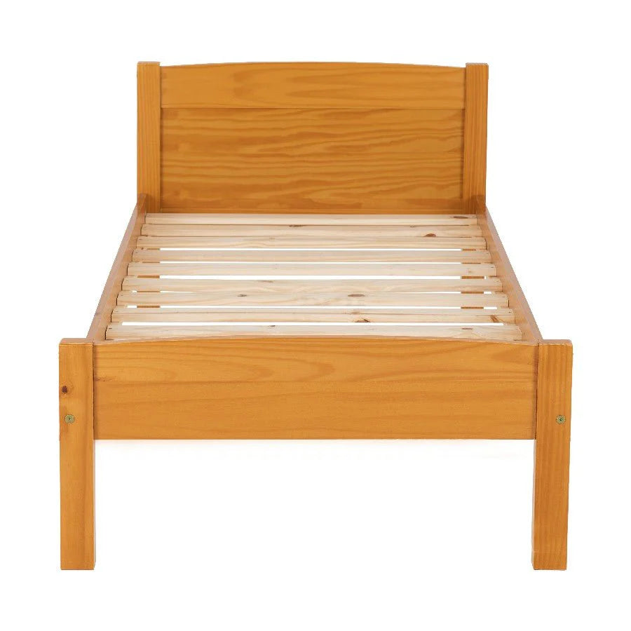 Amber Wooden Bed Frame