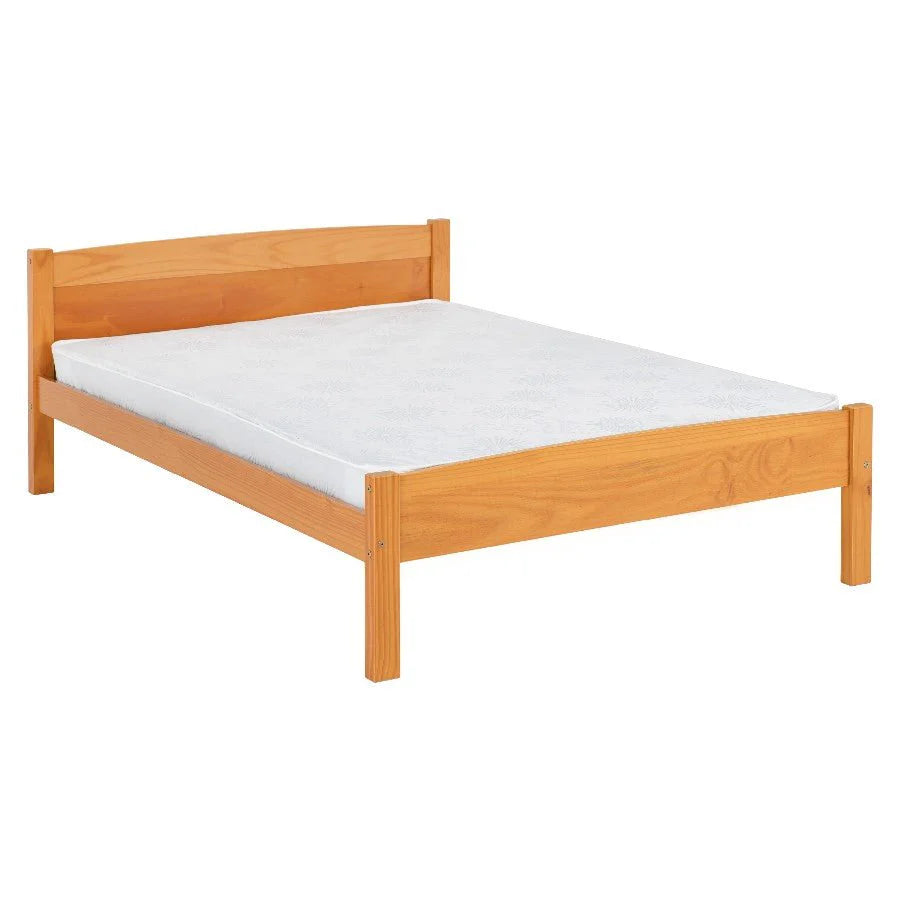Amber Wooden Bed Frame