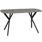 Athens Dining Set with 4 Avery Velvet Chairs - Seconique