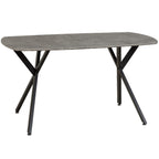 Athens Dining Set with 4 Avery Velvet Chairs - Seconique