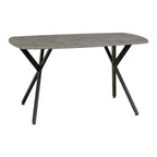 Athens Dining Set with 4 Lukas Velvet Chairs - Seconique