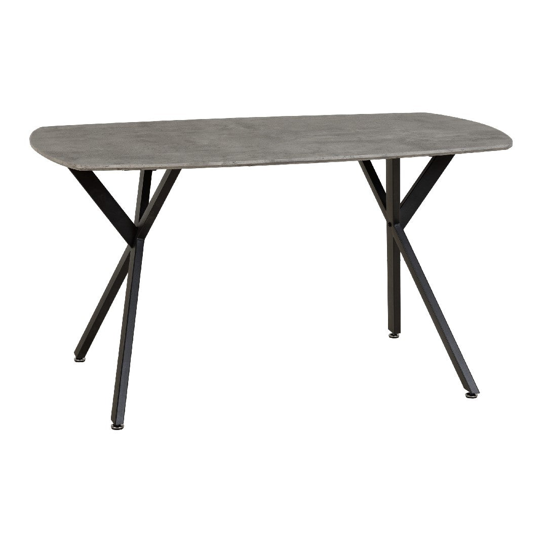 Athens Dining Set with 4 Lukas Velvet Chairs - Seconique