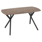 Athens Faux Leather Round Dining Set - Seconique
