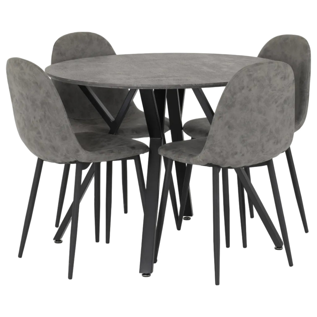 Athens Round Dining Set - Seconique