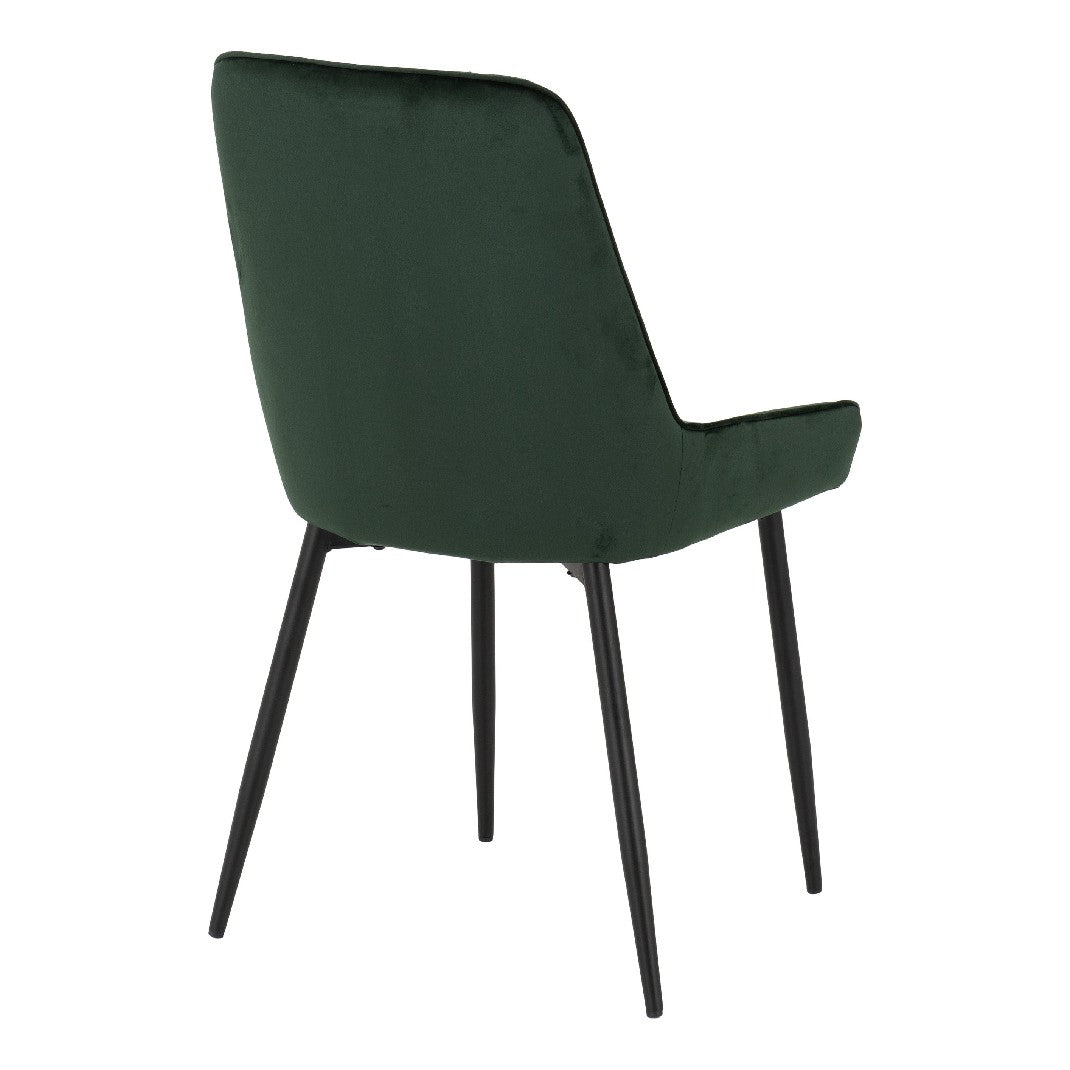 Athens Round Dining Set with 4 Avery Chairs - Seconique