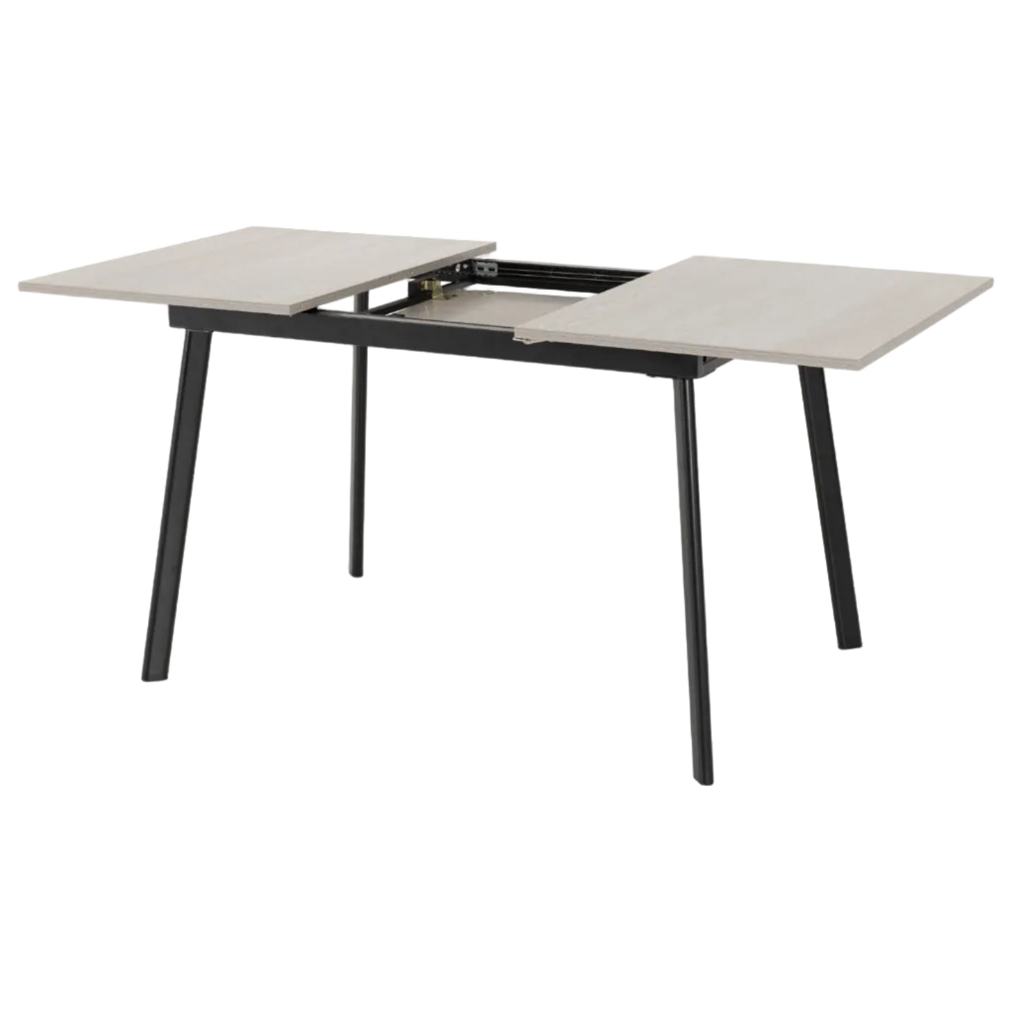 Avery Extending Dining Set with 4 Velvet Chairs - Seconique