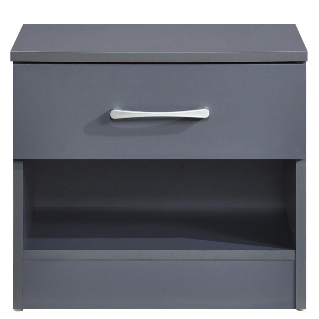 Highbury 3 Drawer Chest of Drawers & 1 Drawer Bedside 3 Piece Bedroom Set