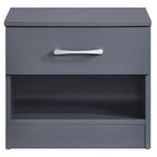Highbury 3 Drawer Chest of Drawers & 1 Drawer Bedside 2 Piece Bedroom Set