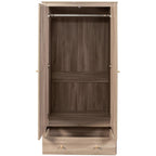 Willow Rattan 2 Door Wardrobe 3 Piece Bedroom Set