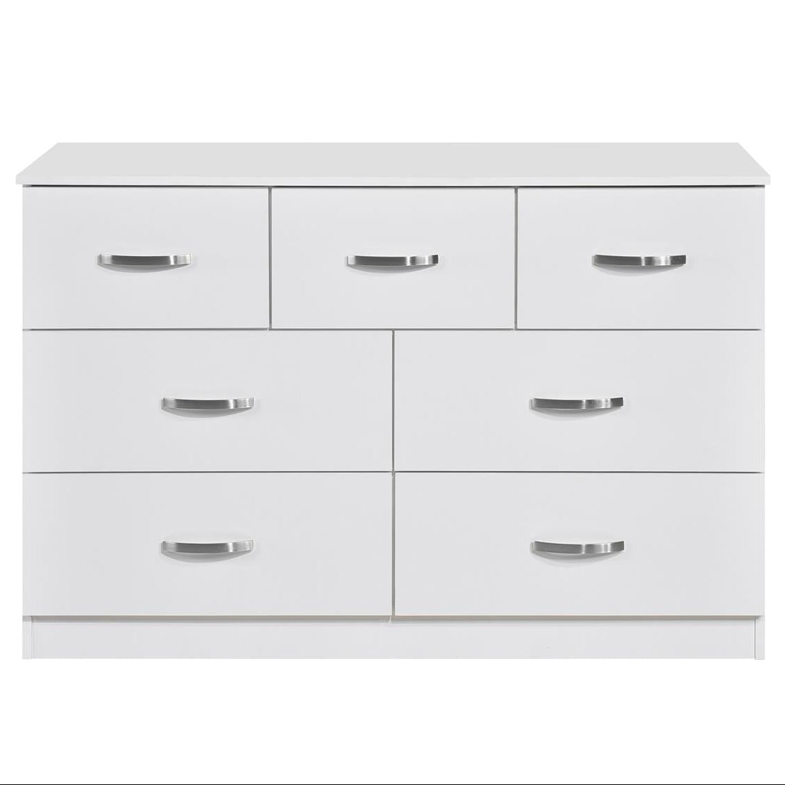 Paddington 3 Door Wardrobe & 7 Drawer Chest 3 Piece Set