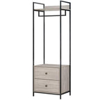 Alva Open Wardrobe with 2 Drawers