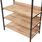 Alva Open Wardrobe Set with 2 Drawers & 4 Shelves