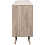 Willow Rattan 3 Door Wardrobe 3 Piece Bedroom Set