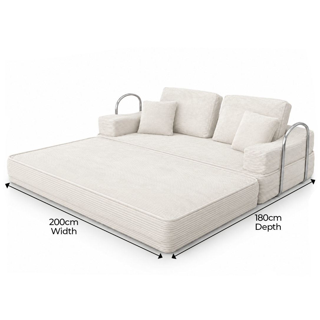 Flex 3 Seater Boneless Compressed Sofa Bed