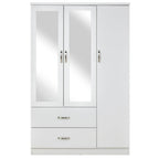 Paddington 3 Door Wardrobe & 3+2 Drawer Chest 3 Piece Bedroom Set