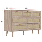 Willow Rattan 7 Drawer Chest of Drawers