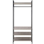 Alva Open Wardrobe with 4 Shelves