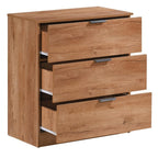 Richmond 3 Piece Bedroom Set With 2 Door Double Wardrobe