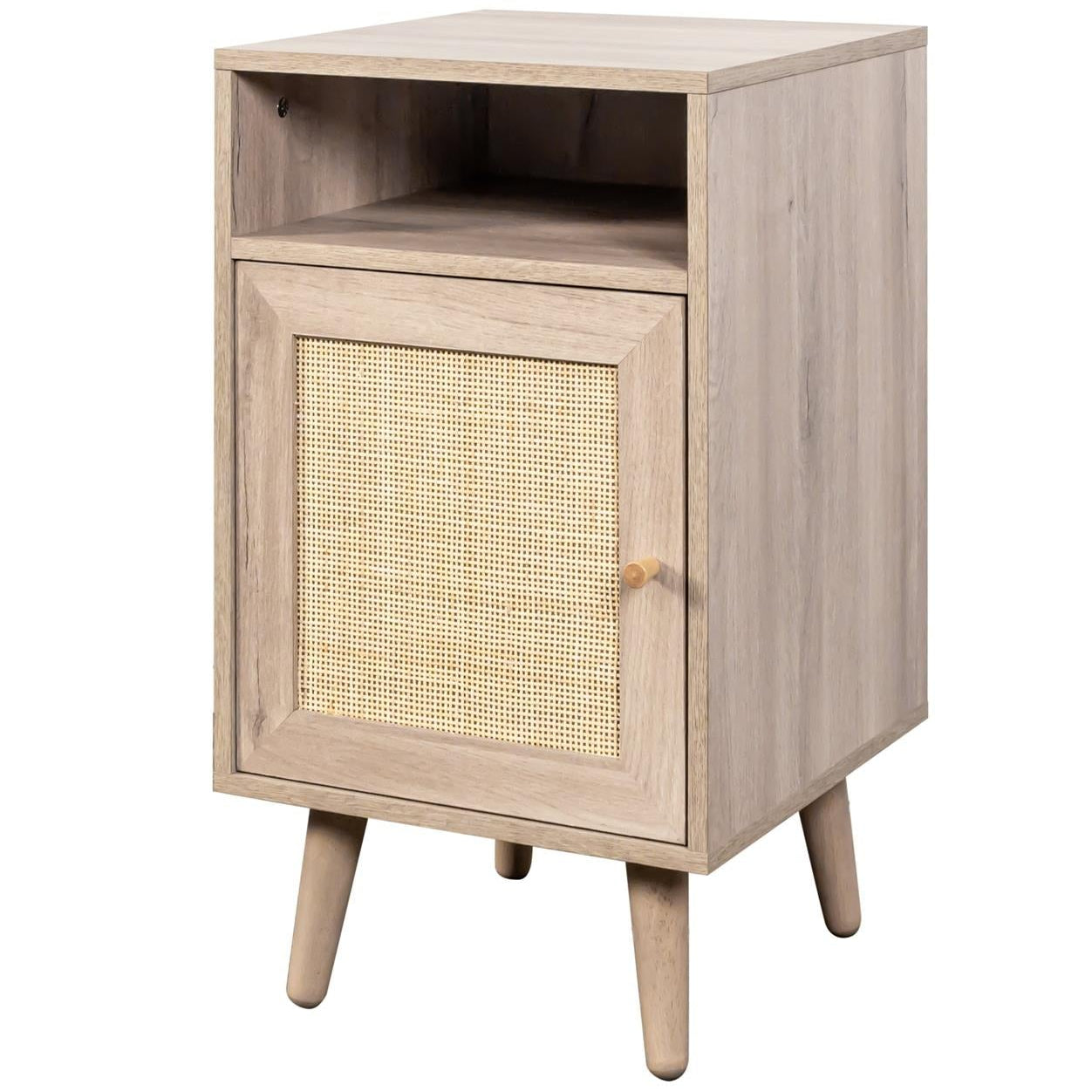 Willow Rattan 2 Door Wardrobe 3 Piece Bedroom Set