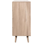 Willow Rattan 2 Door Wardrobe 3 Piece Bedroom Set