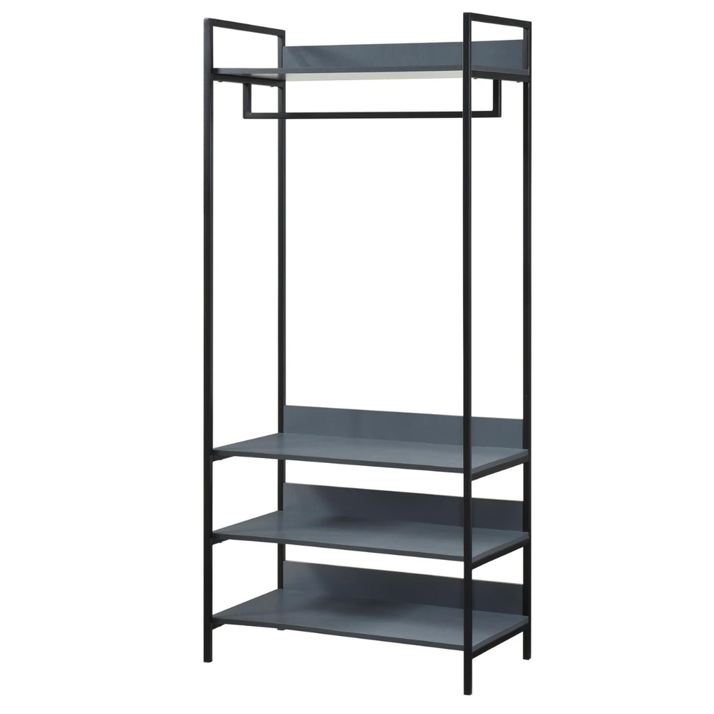 Alva Open Wardrobe with 4 Shelves