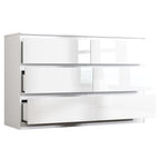 Soho 2 Door Wardrobe, 6 Drawer Chest & Bedside Tables 4 Piece Bedroom Set