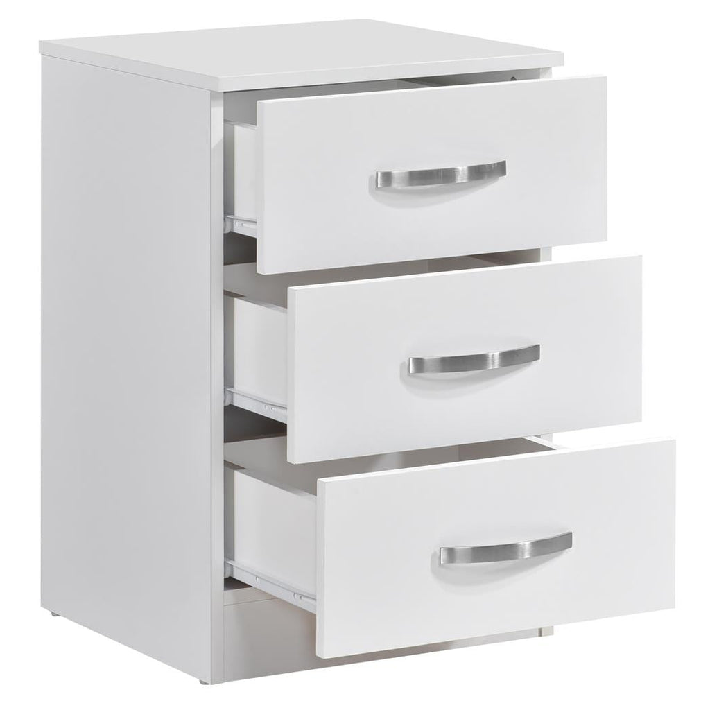 Paddington 3 Door Wardrobe & 3+2 Drawer Chest 3 Piece Bedroom Set
