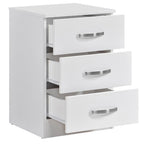 Paddington 4 Door Wardrobe & 7 Drawer Chest 3 Piece Bedroom Set