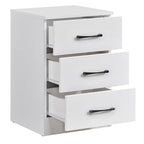 Paddington 3 Drawer Bedside Table