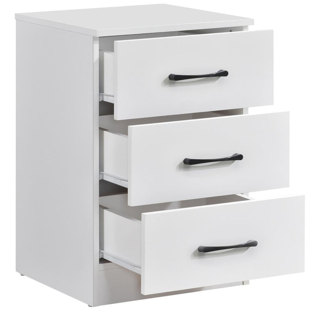 Paddington 4 Door & 7 Drawer Chest 4 Piece Bedroom Set
