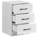 Paddington 4 Door Wardrobe & 3+2 Drawer Chest 3 Piece Bedroom Set