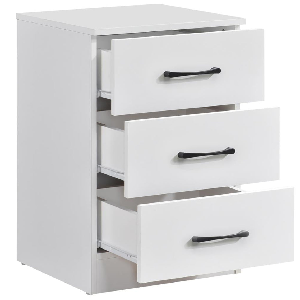 Paddington 4 Door Wardrobe & 3+2 Drawer Chest 3 Piece Bedroom Set