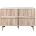 Willow Rattan 2 Door Wardrobe 3 Piece Bedroom Set
