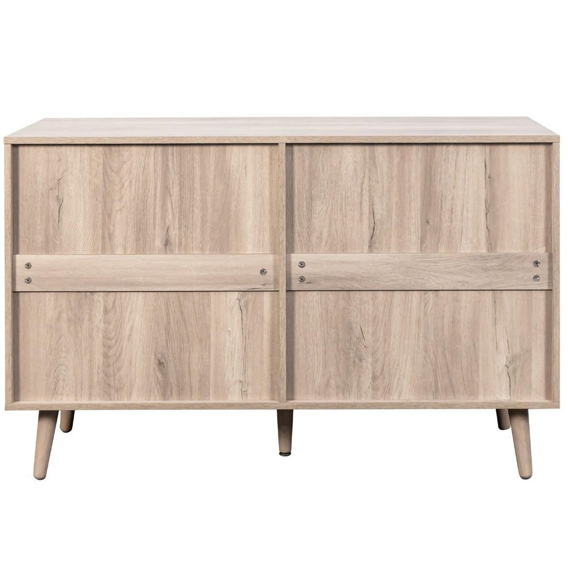 Willow Rattan 2 Door Wardrobe 3 Piece Bedroom Set