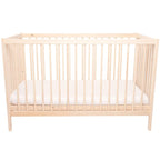 Ella Wooden Cot 120 x 60cm with Adjustable Levels - Swish Furniture