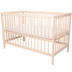 Ella Wooden Cot 120 x 60cm with Adjustable Levels - Swish Furniture