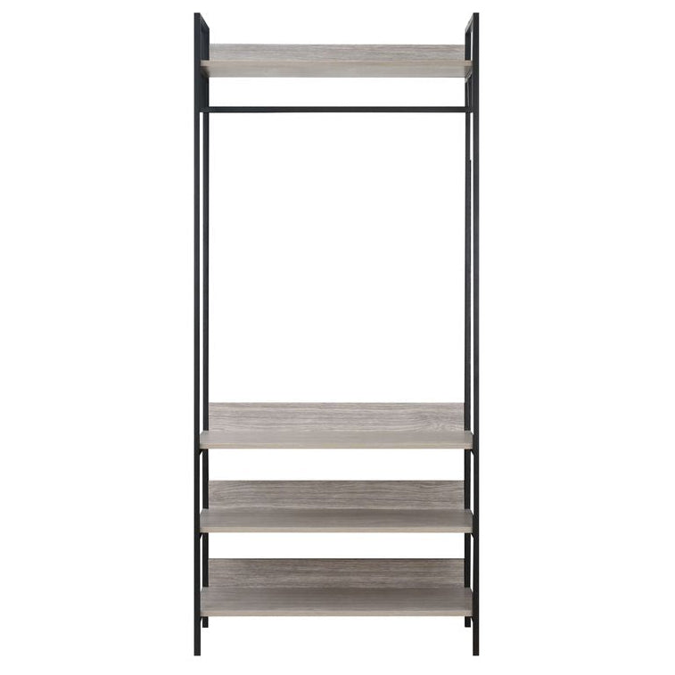 Alva Open Wardrobe with 2 Drawers 3 Piece Bedroom Set
