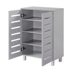 Euston Modern 2 Door Shoe Storage Cabinet - Swish Furniture