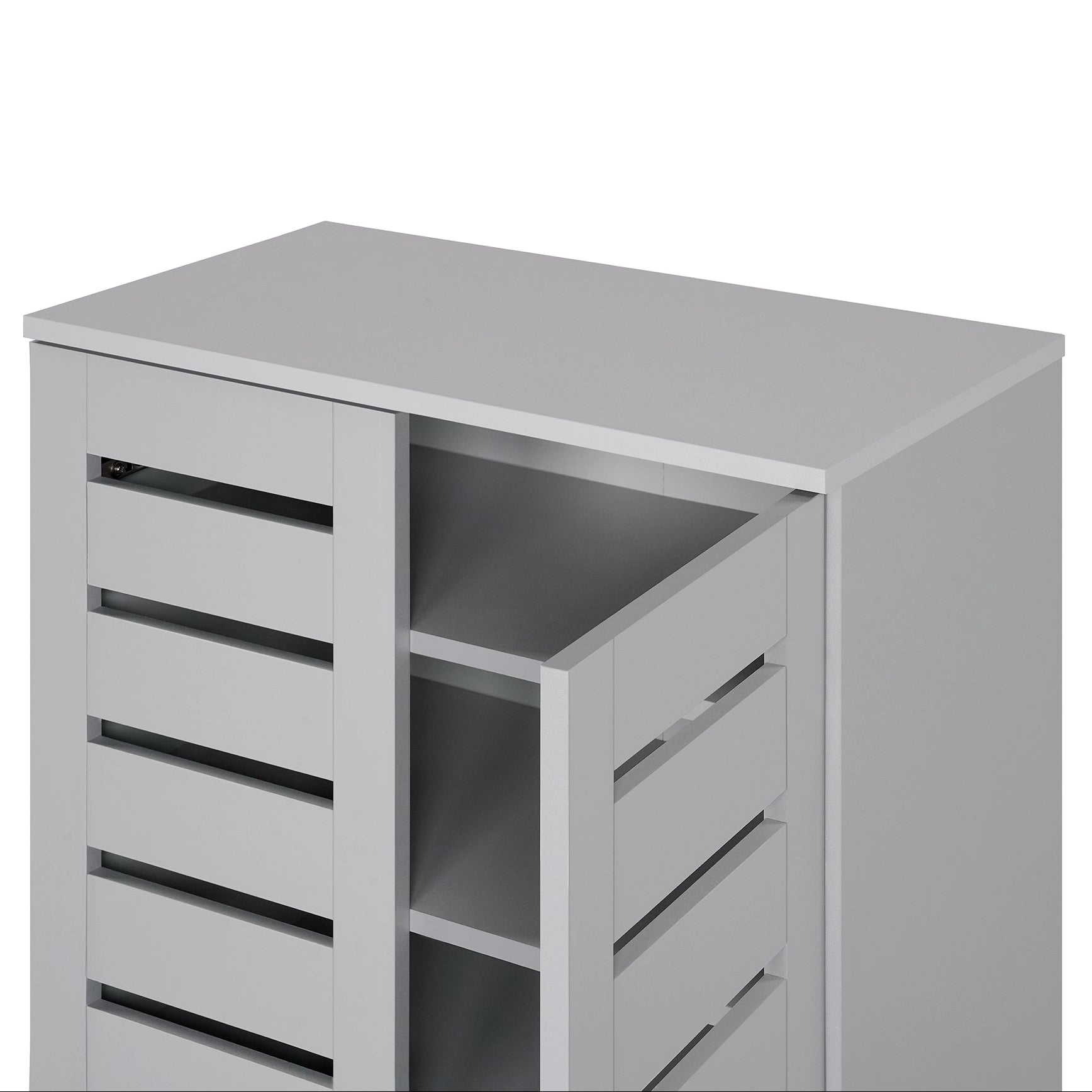 Euston Modern 2 Door Shoe Storage Cabinet - Swish Furniture