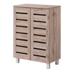 Euston Modern 2 Door Shoe Storage Cabinet - Swish Furniture