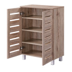 Euston Modern 2 Door Shoe Storage Cabinet - Swish Furniture
